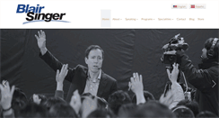 Desktop Screenshot of blairsinger.com